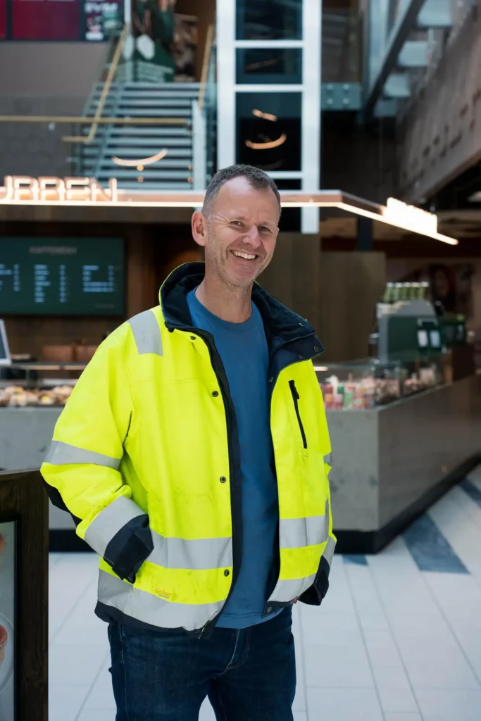Tor Henning, driftsleder på Kilden kjøpesenter.
