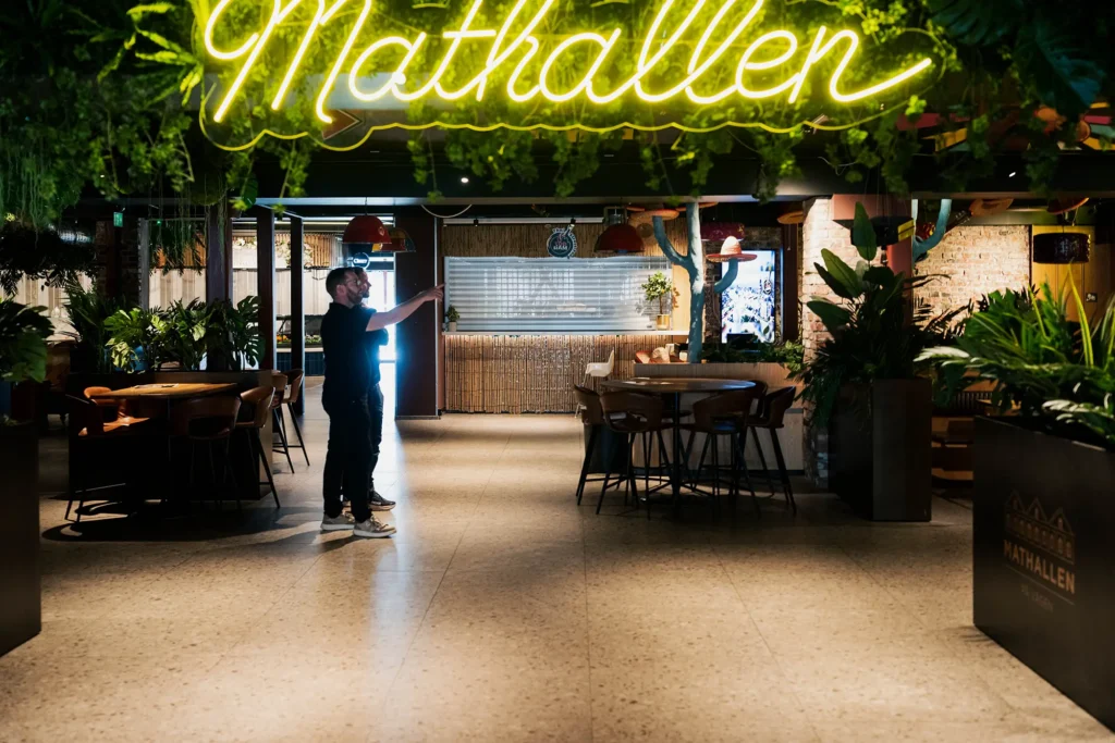 Mathallen på Thon Senter Sandnes.
